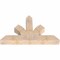 Ekena Millwork Richland Smooth Timber Gable Bracket, Douglas Fir, 48"W x 30"H x 5 1/2"D x 5 1/2"F, 15/12 Pitch GBW048X30X0606RIC00SDF - alternate 5